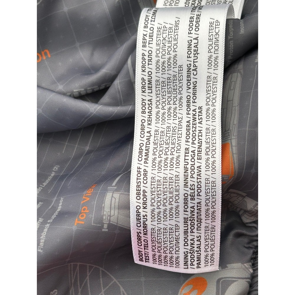 Loungefly Collectiv Star Wars Rebels Varsity Jacket Grey Embroidered Bomber S - Picture 12 of 16